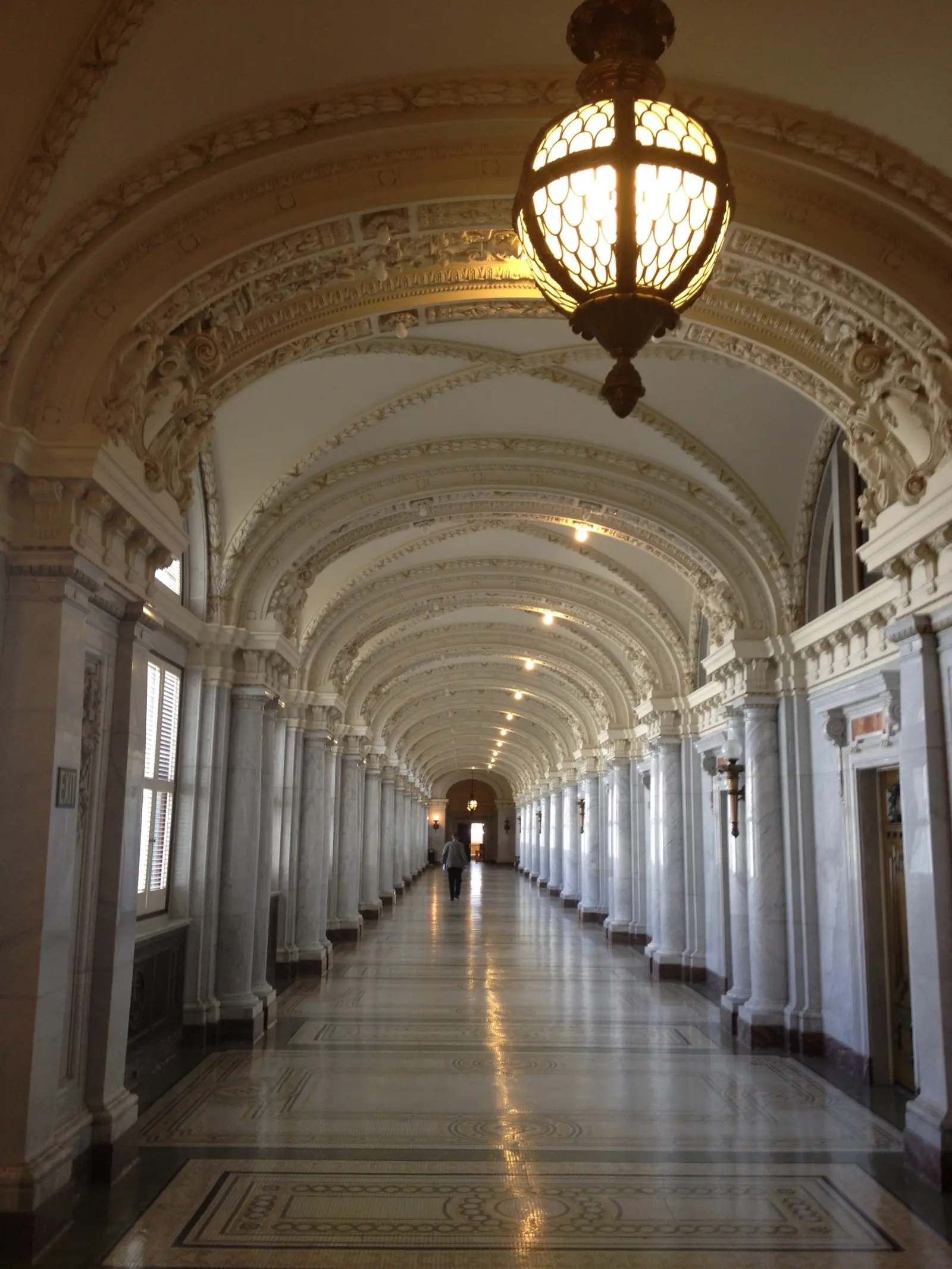 Pasillo del edificio James R. Browning, sede de la Corte de Apelaciones del Noveno Circuito en San Francisco
